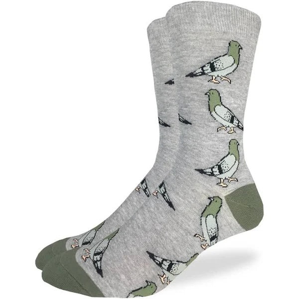 Pigeon Promenade King Size Crew sock (13-14+)