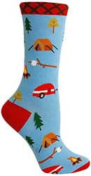 Camping Women's Crew Socks