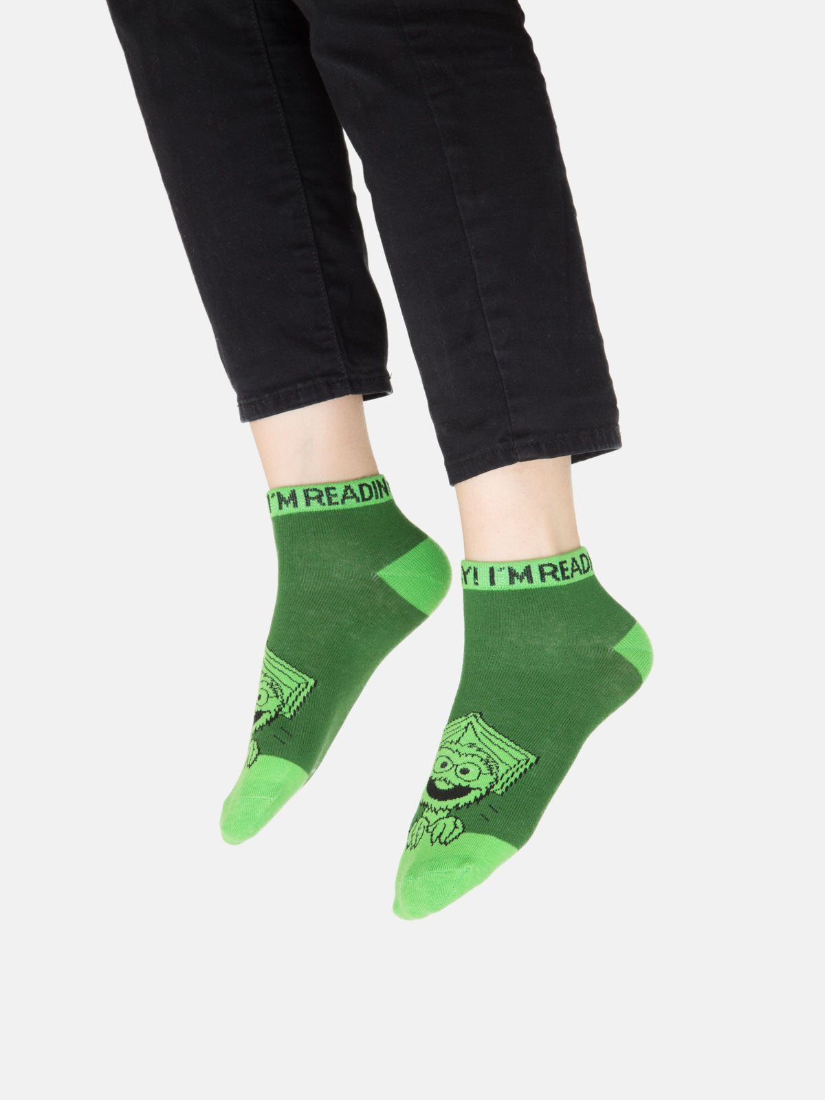 Sesame Street 4PK  Ankle Socks Large