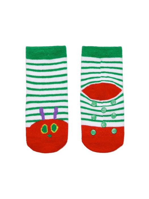 "Eric Carle's Hungry Caterpillar Baby / Kids (0-12 Month, 12-24 Month, 2T-3T) 4 pack Crew Socks"