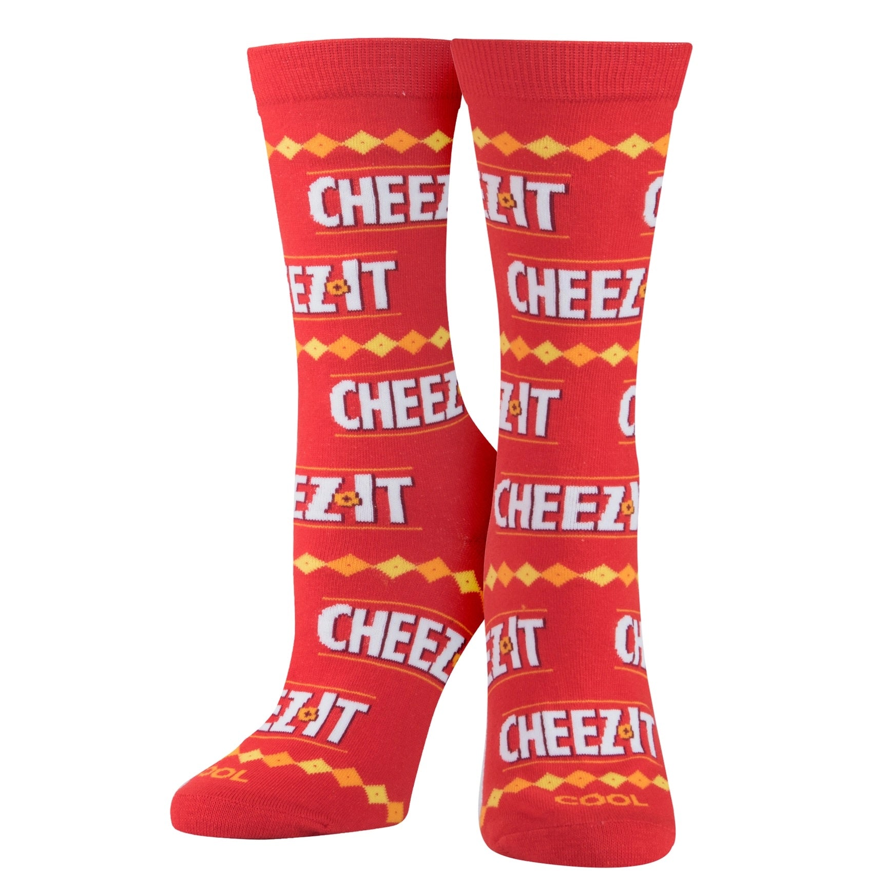 Cheez-It? Stripes Crew Socks Medium