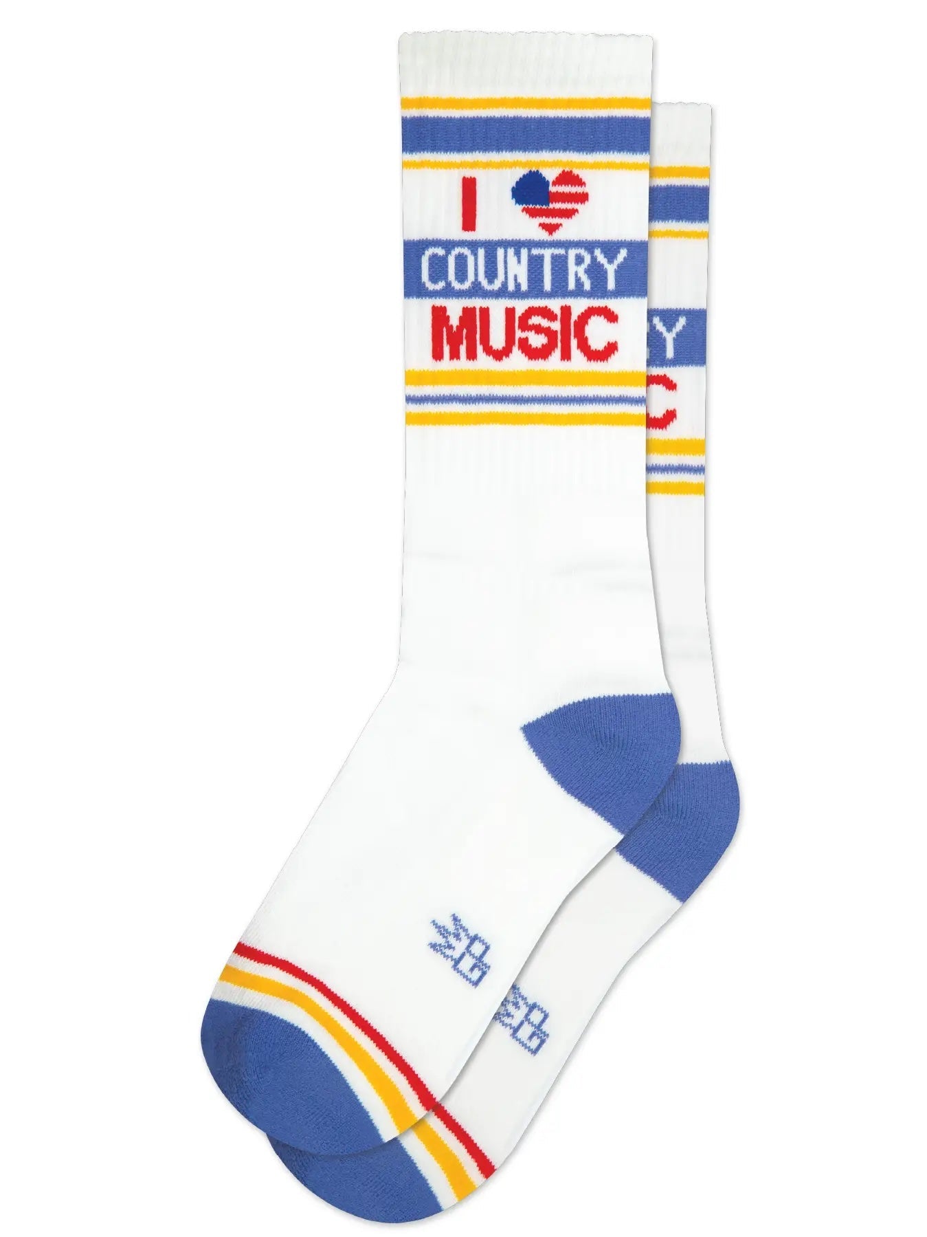 I ?? Country Music Unisex Crew Socks