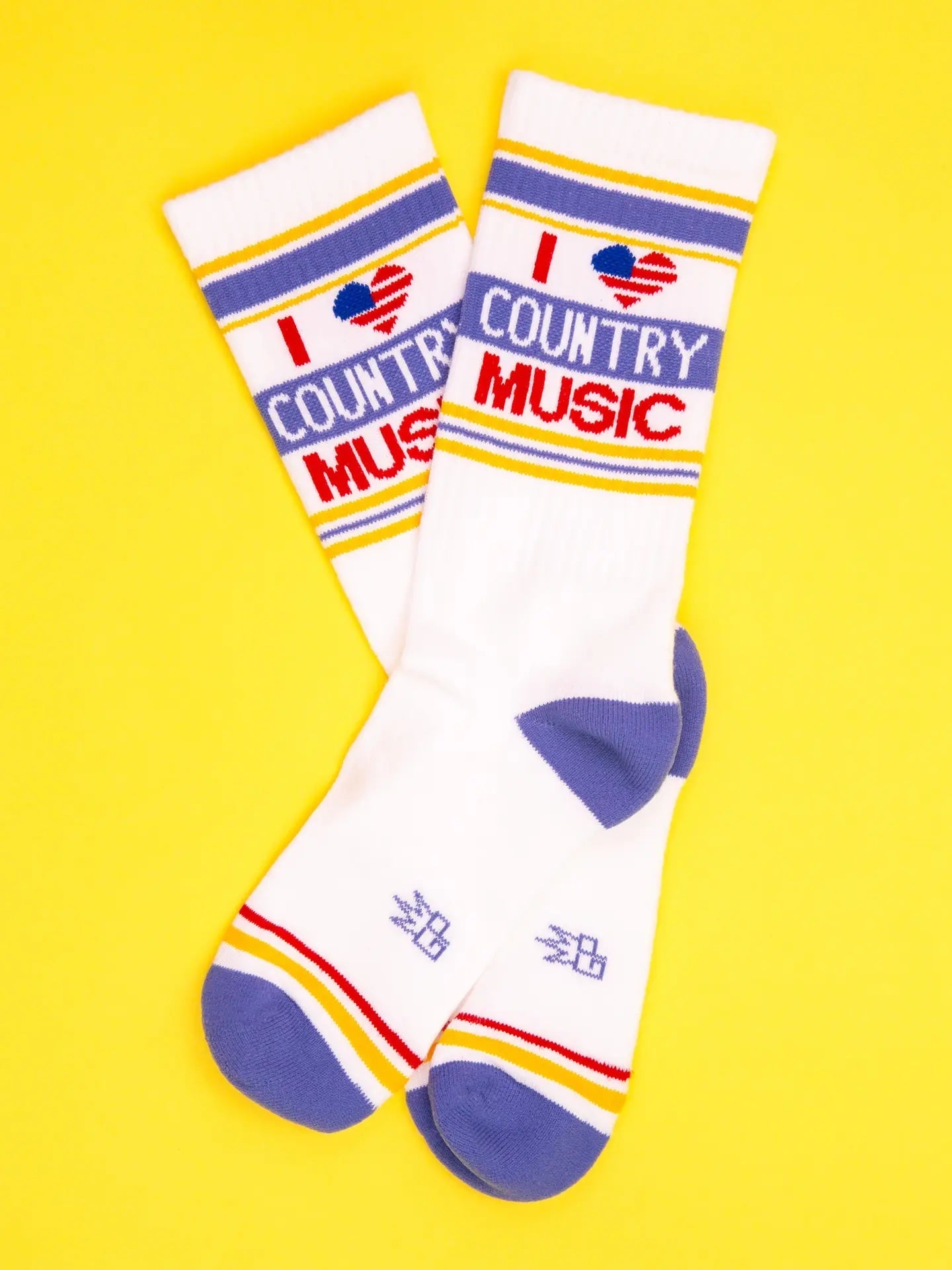 I ?? Country Music Unisex Crew Socks