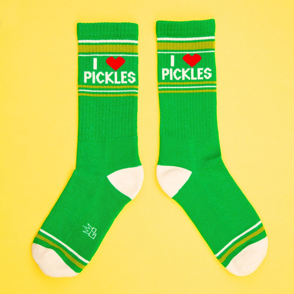 I ?? Pickles Unisex Crew Socks
