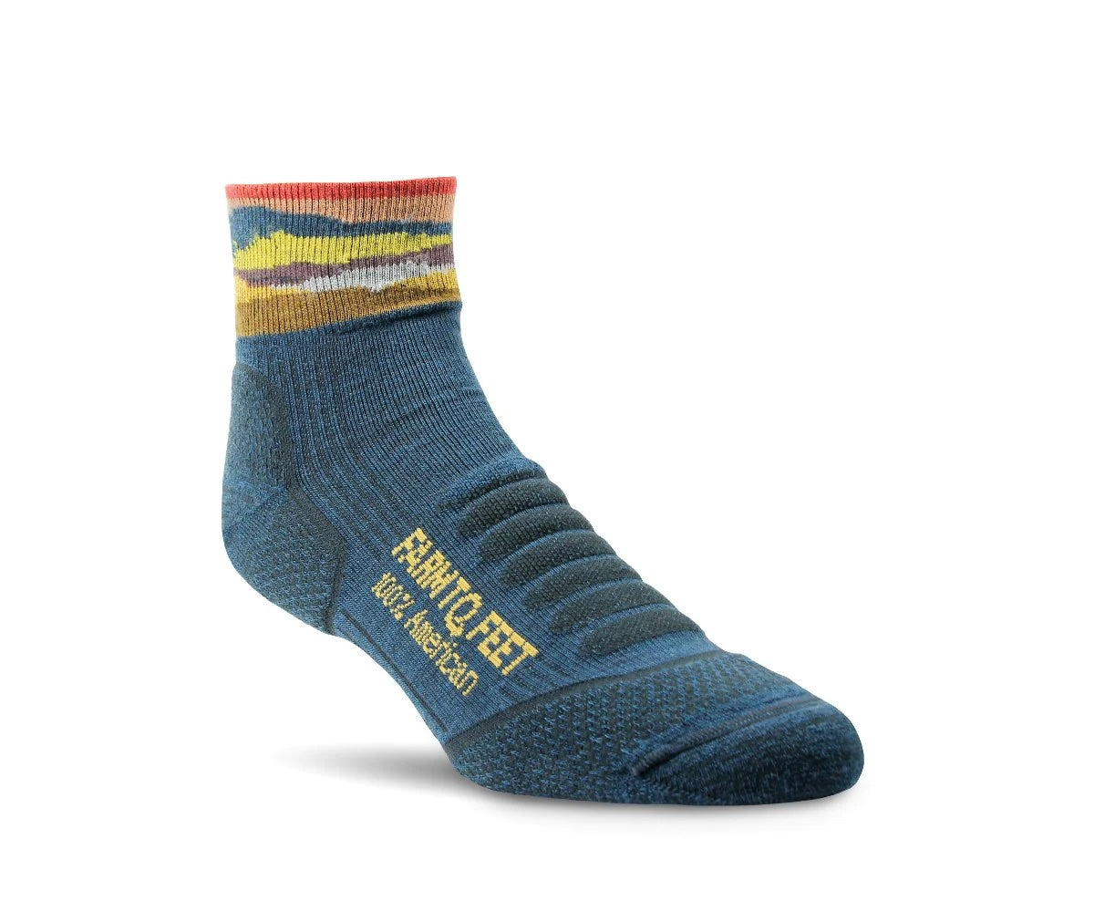 Farm To Feet? Men's Max Patch 1/4 CREW Light Targeted Cushion