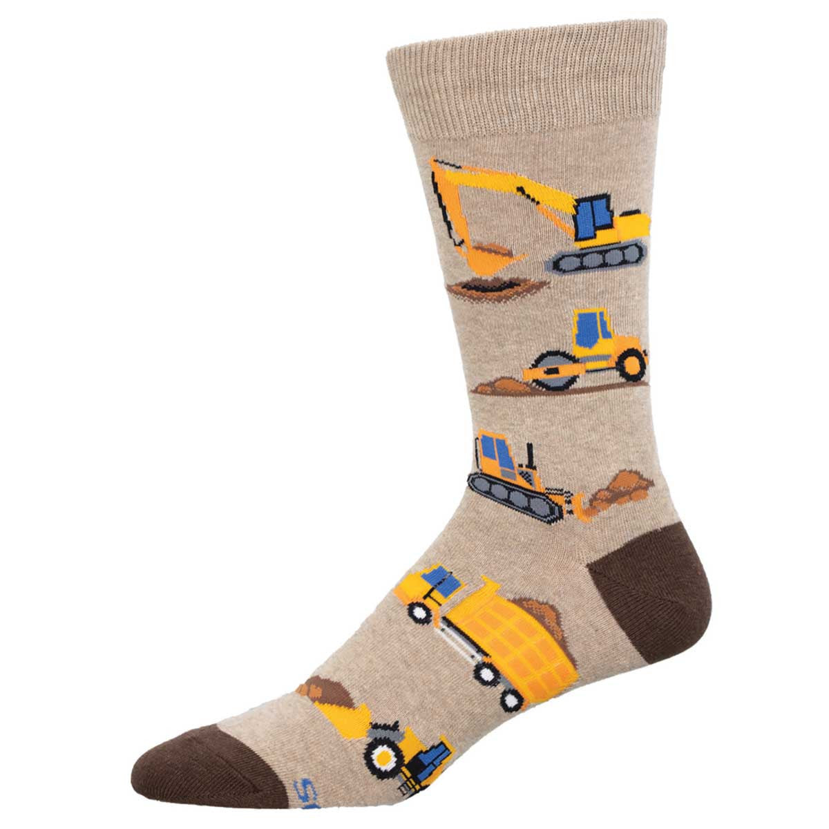 Under Construction (Heather Hemp ) Crew Socks L/XL