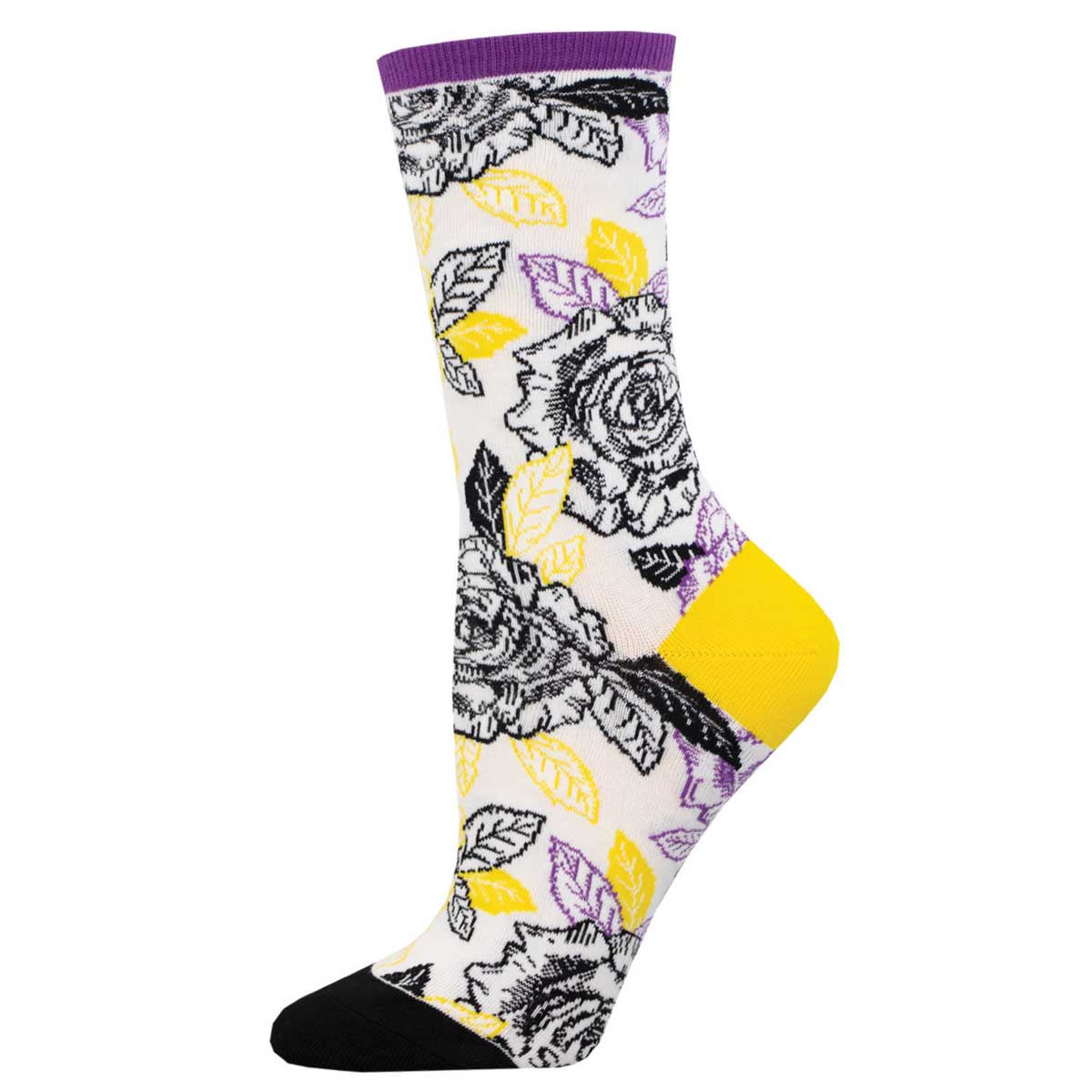 Non-Binary Roses Unisex Crew Sock