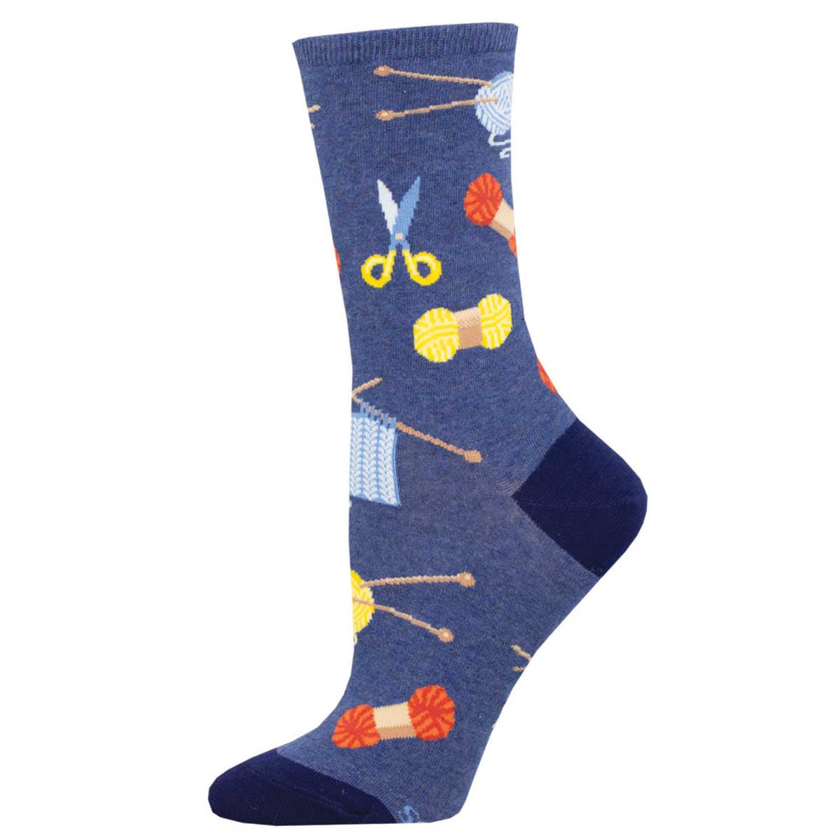 Get Knit (Blue) Women¡¯s Crew Socks